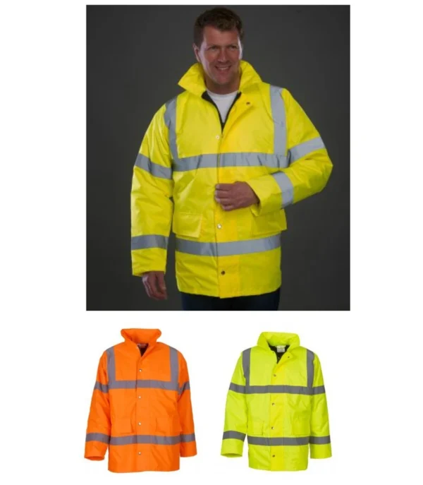 Yoko YK202 Hi Vis Classic Motorway Jacket